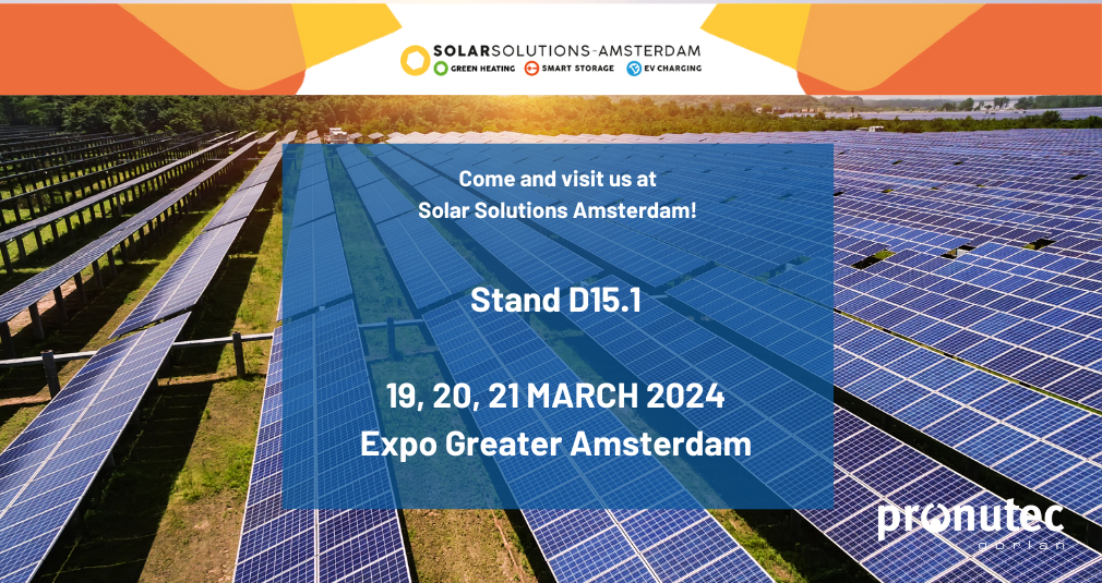 We will exhibit in Solar Solutions Amsterdam