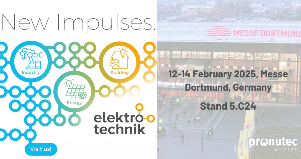 Visit us at Elektro Technick, we look forward to seeing you in Dortmund!