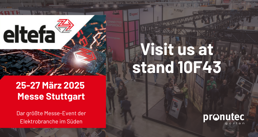 We will exhibit at Eltefa, visit us at Messe Stuttgart!