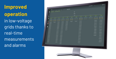Improved operation in low-voltage grids thanks to real-time measurements and alarms